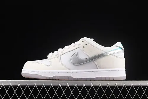 All categories Nk SB Dunk Series Nk SB Dunk Low low-top sneakers pure original version Diamond Supply Co x Nk SB Dunk Low joint model white diamond SB smashed backboard fashion casual sneakers BV1310-100
